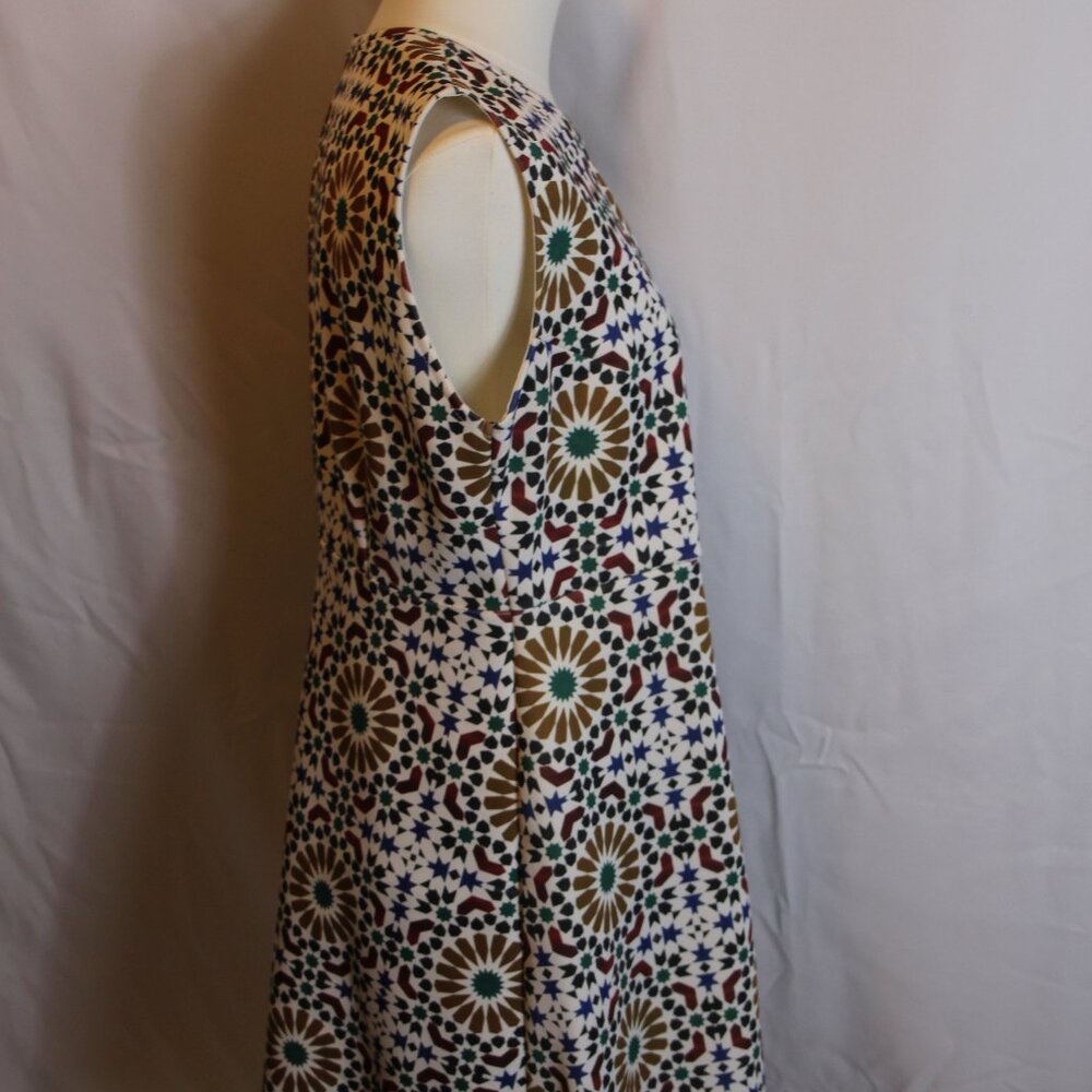 Zara Sleeveless A-Line Dress Women's Size 12 - Picture 2 of 8